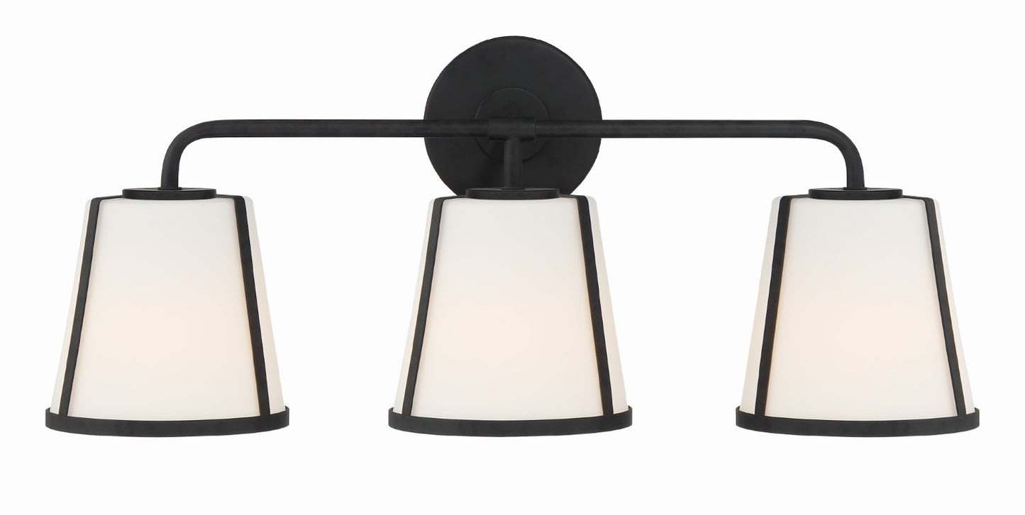 Crystorama FUL-913 Fulton 3 Light Bathroom Vanity - Parent