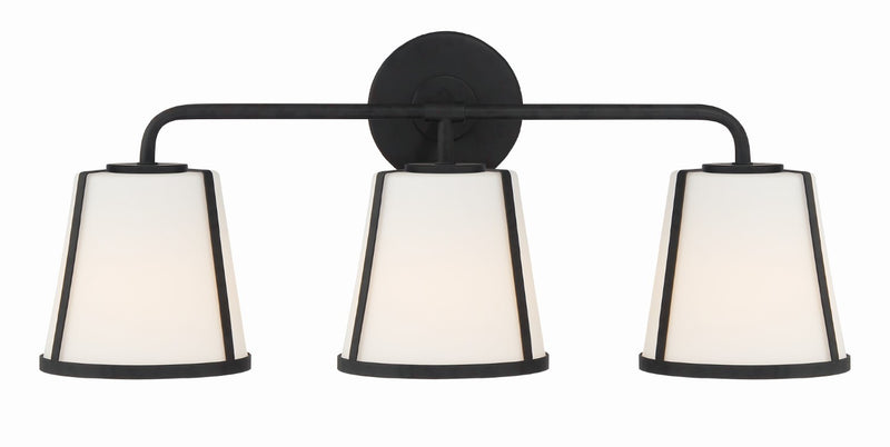 Crystorama FUL-913 Fulton 3 Light Bathroom Vanity - Parent