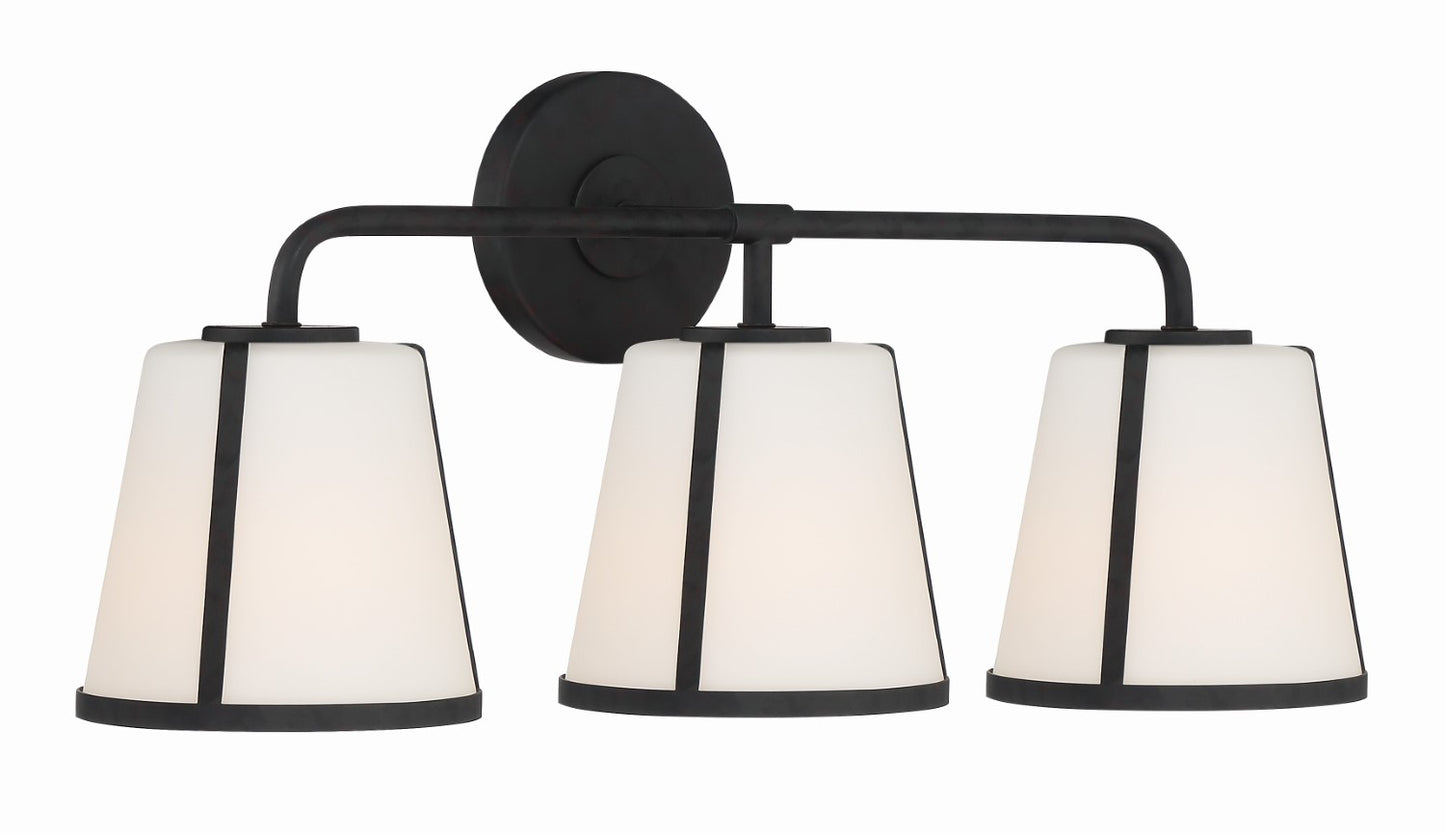 Crystorama FUL-913 Fulton 3 Light Bathroom Vanity - Parent