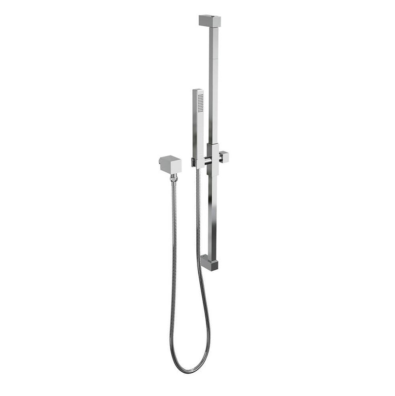 Franz Viegener FV128.01 Universal Square Slidebar Handshower Assembly With Supple Elbow - Parent