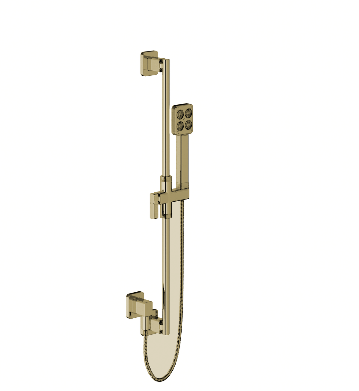 Franz Viegener FV128/F7 Zephyr 30" Slidebar Handshower & Hose With Supply Outlet - Parent