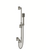Franz Viegener FV128/F7 Zephyr 30" Slidebar Handshower & Hose With Supply Outlet
