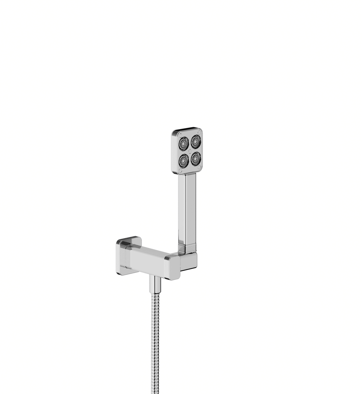 Franz Viegener FV131/F7 Zephyr Handshower Holder & Hose With Water Supply