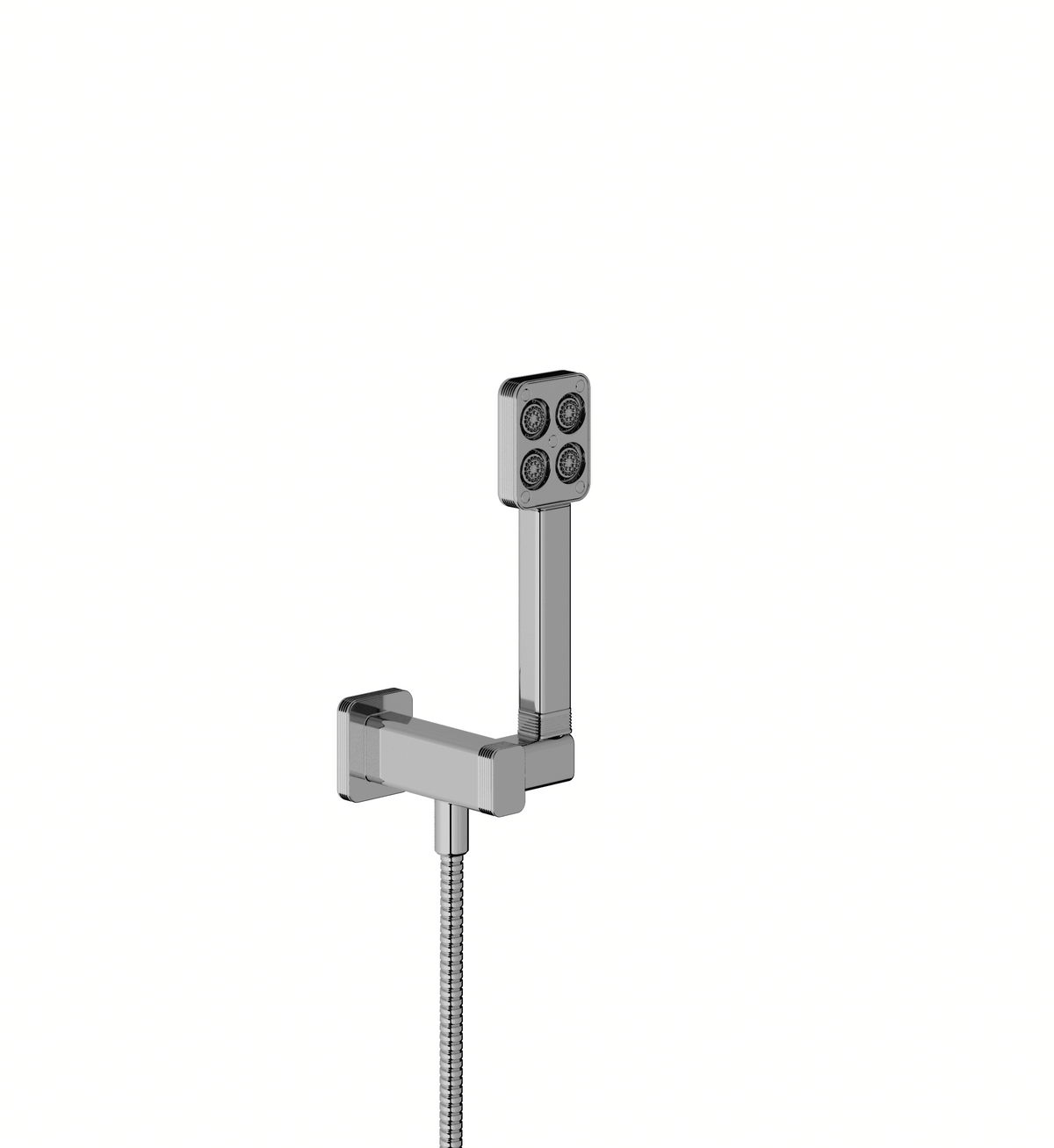 Franz Viegener FV131/F7 Zephyr Handshower Holder & Hose With Water Supply