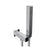 Franz Viegener FV131/J4 Domino Hand Shower Assembly All In One Swivel Holder And Water Supply, 1/2" NPT Female
