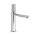 Franz Viegener FV181.01/59K Nerea Knurling Vessel Height, Single Handle Luxury Lavatory Set, Knurling Cylinder Handle With Push-down Pop-up Drain Assembly