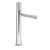 Franz Viegener FV181.02/59D Nerea Diamond Tall Vessel Height, Single Handle Luxury Lavatory Set, Diamond Cylinder Handle With Push-down Pop-up Drain Assembly