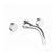 Franz Viegener FV203/59D.0 Nerea Wall-mounted lavatory faucet, less drain assembly - Trim Only