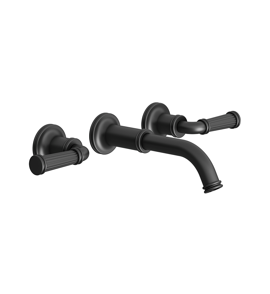Franz Viegener FV203/K3H.0 Classic H Wall-Mounted Lavatory Faucet, Less Drain Assembly - Trim Only