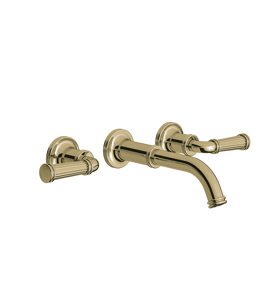 Franz Viegener FV203/K3H.0 Classic H Wall-Mounted Lavatory Faucet, Less Drain Assembly - Trim Only