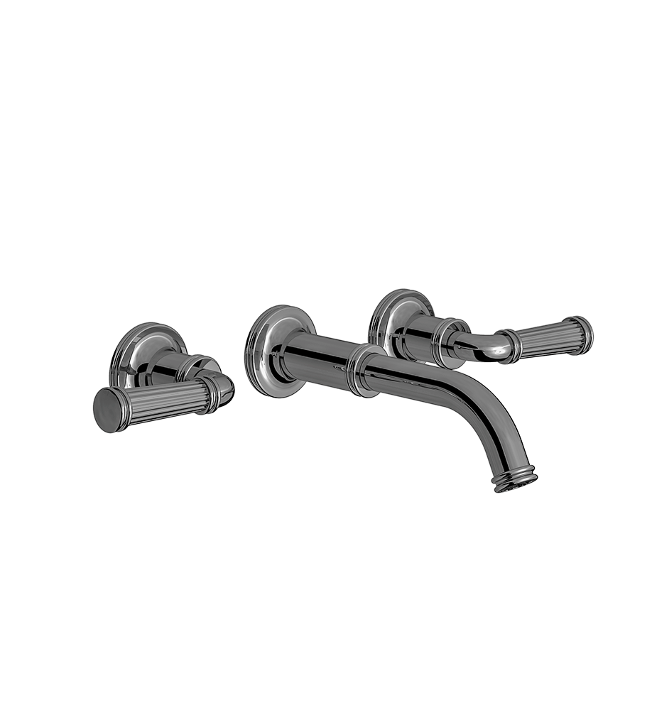 Franz Viegener FV203/K3H.0 Classic H Wall-Mounted Lavatory Faucet, Less Drain Assembly - Trim Only