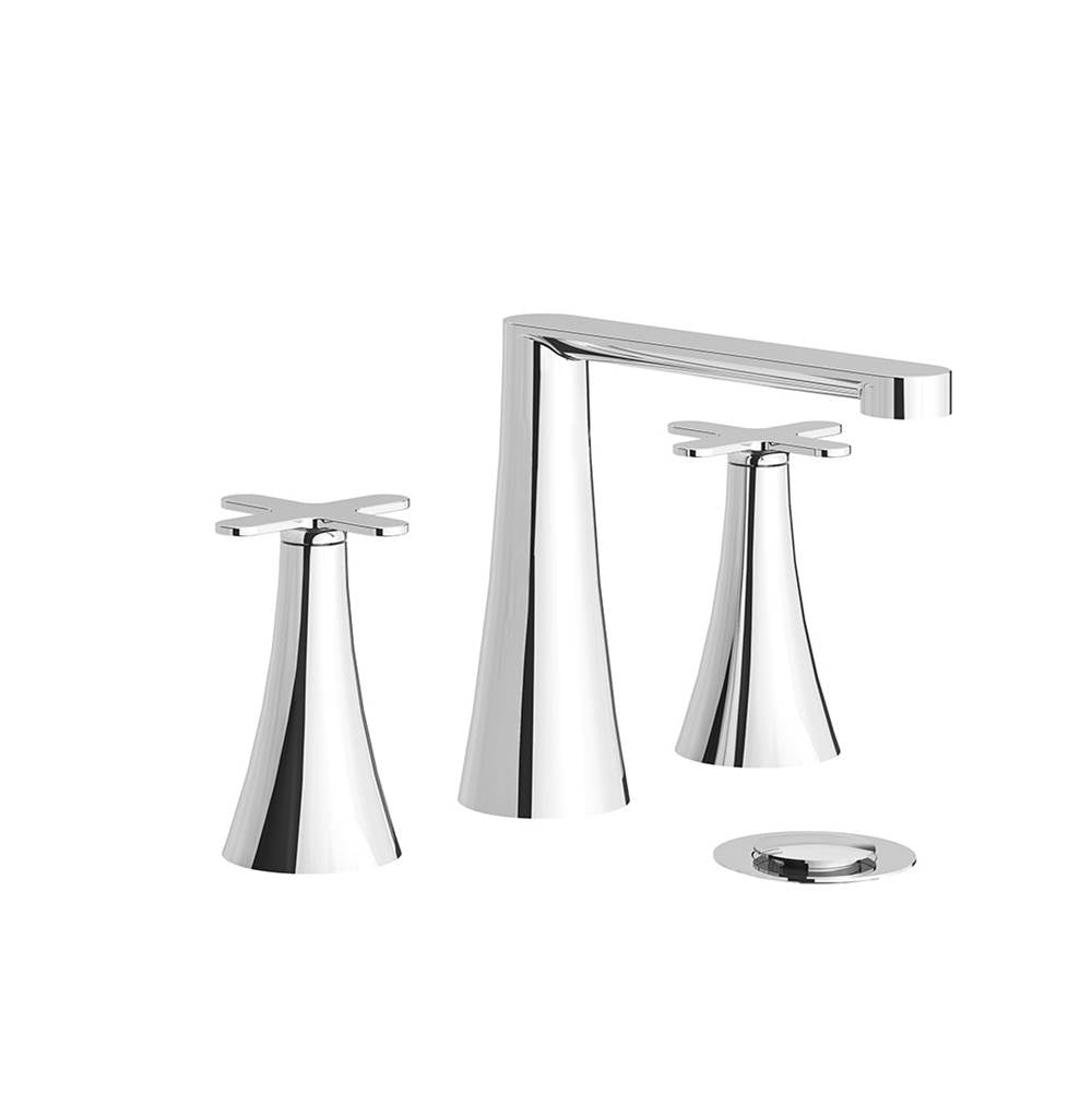 Franz Viegener FV207/K4 Konic Widespread Lavatory Faucet With Push-down Pop-up Drain Assembly - Parent