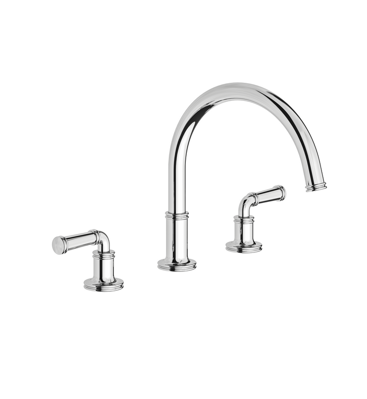Franz Viegener FV210/K3G Classic Deck Mounted Roman Bath Faucet 3/4" Valves - Parent