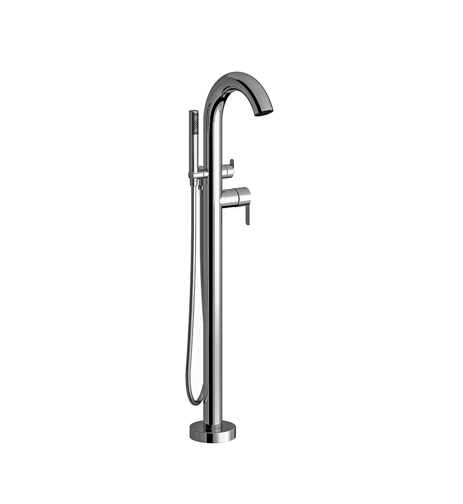 Franz Viegener FV215/K4L.0 Konic Lever Freestanding Tub Faucet - Trim Only