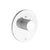 Franz Viegener FV217K.0 Universal Knurling Thermostatic Wall Valve, Knurling Cylinder Handle Trim Only