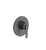 Franz viegener FV217/K4.0 Thermostatic wall valve - trim only