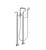 Franz viegener FV225/K3.0 Freestanding Tub Faucet - Trim only