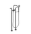 Franz viegener FV225/K3.0 Freestanding Tub Faucet - Trim only