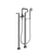 Franz viegener FV225/K3H.0 Freestanding Tub Faucet - Trim only