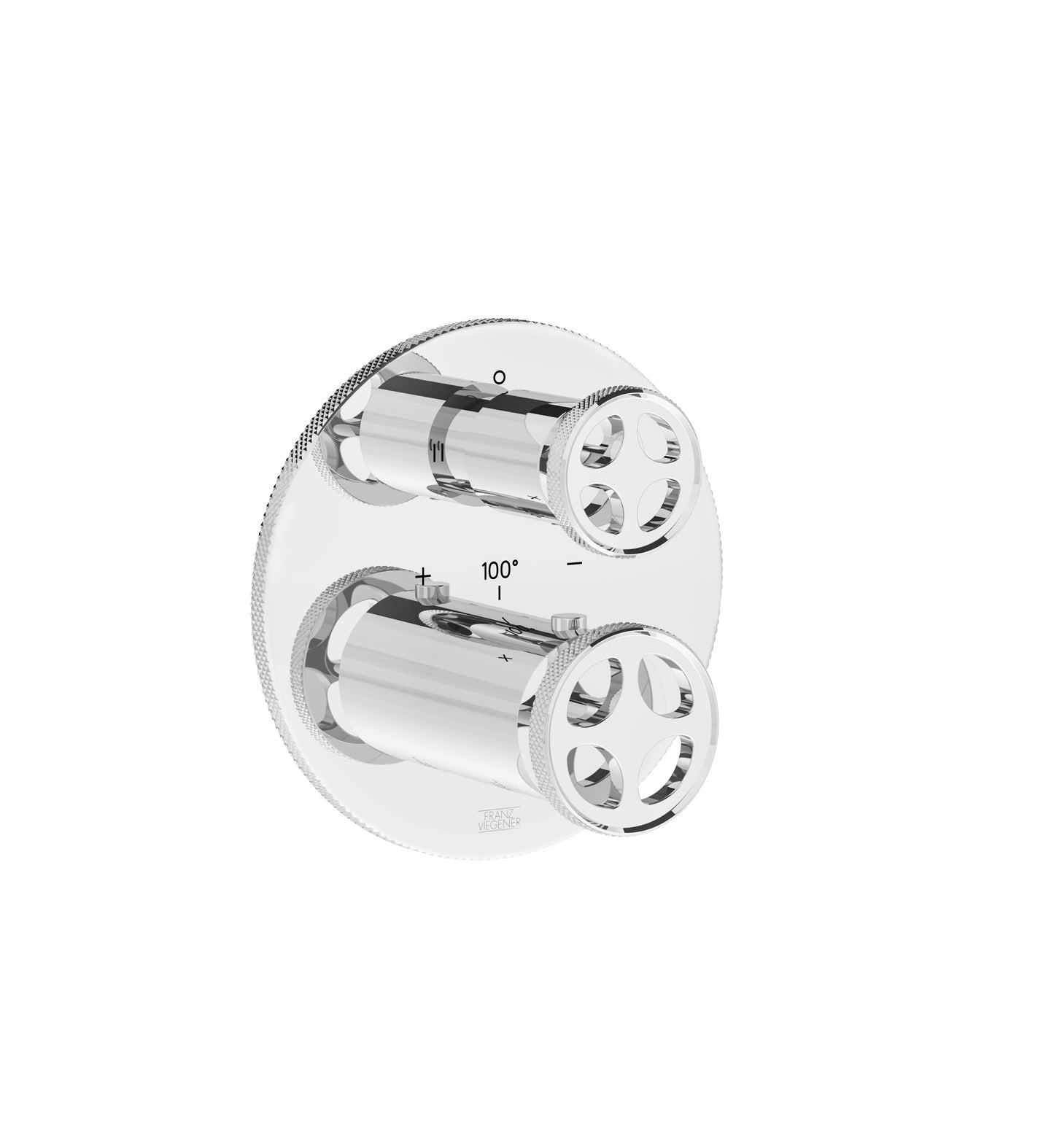 Franz Viegener FV227/K6K.0 Techno Chic Thermostatic Wall Valve - Trim Only - Parent