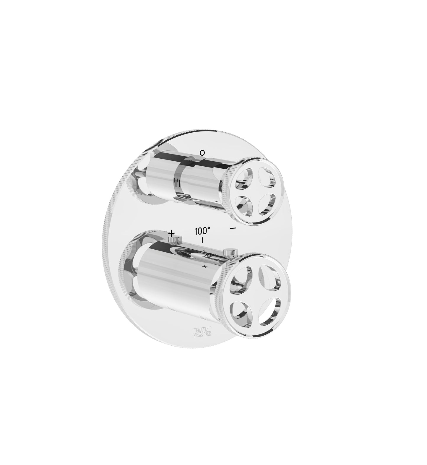 Franz Viegener FV227/K6V.0 Techno Chic Thermostatic Wall Valve - Trim Only - Parent