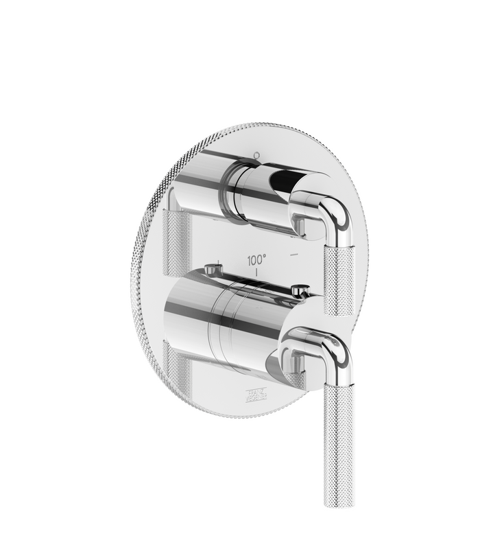 Franz Viegener FV227/K7K.0 Techno Chic Thermostatic Wall Valve - Trim Only - Parent
