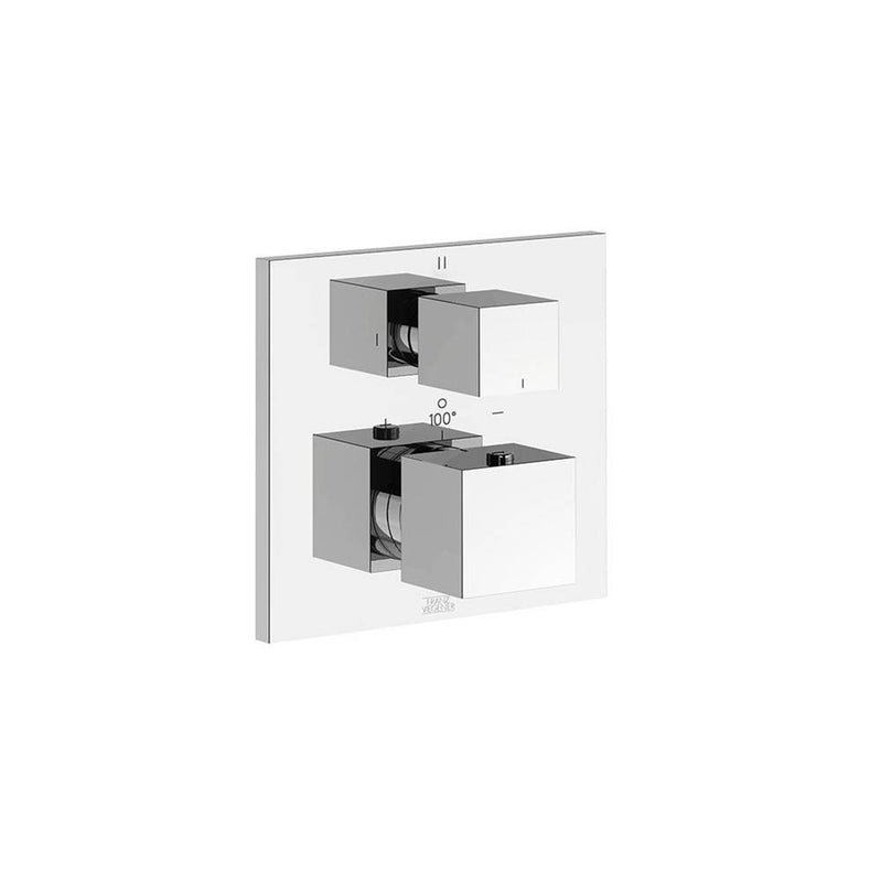 Franz Viegener FV247.0 Universal Thermostatic Wall Valve With Three Outlets - Trim Only - Parent