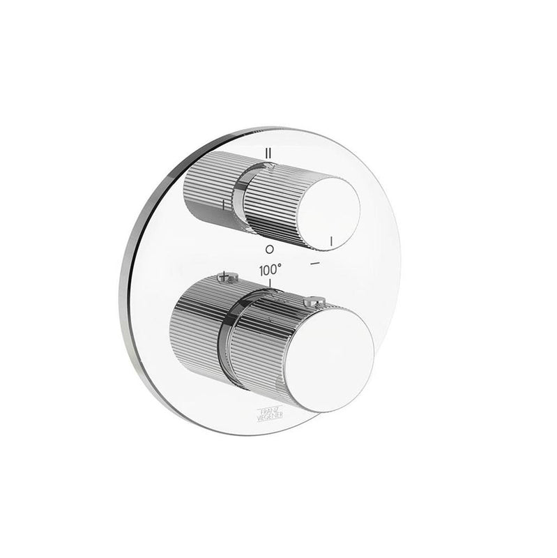Franz Viegener FV247V.0 Thermostatic Wall Valve With Three Outlets - Trim Only - Parent