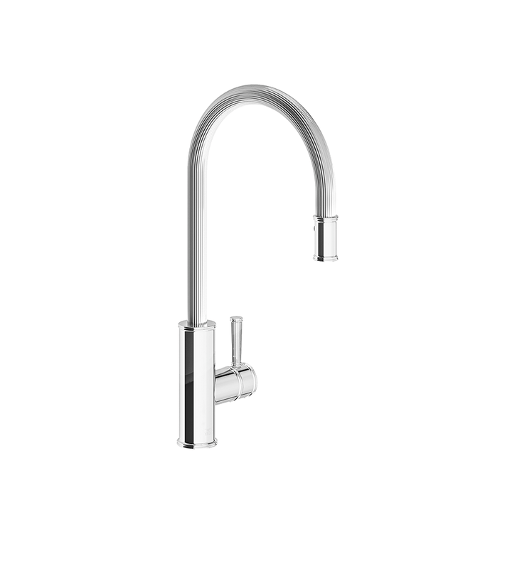 Franz Viegener FV412.01/K3H Classic H Kitchen Single Handle Deck Mount Kitchen