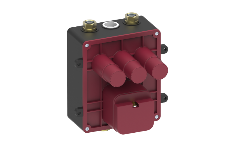Graff G-18002D Thermostatic 2-Button Round Rough Valve