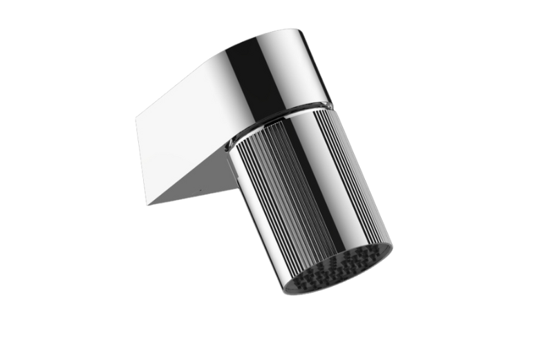 Graff G-18201WCAF Riva Wall-Mount Contemporary Fluted Knurl Showerhead - Parent