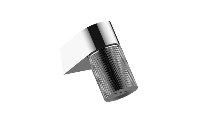 Graff G-18201WCGD Riva Wall-Mount Contemporary Diamond Knurl Cascade Showerhead - Parent