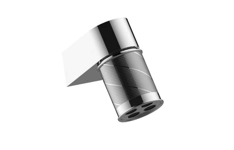 Graff G-18201WTBQ Riva Wall-Mount Traditional Oblique Knurl 4-Spray Showerhead - Parent