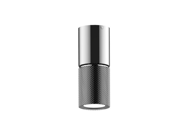 Graff G-18208CCHD Riva Ceiling-Mount Contemporary Diamond Knurl LED Fixture-REMOTE - Parent