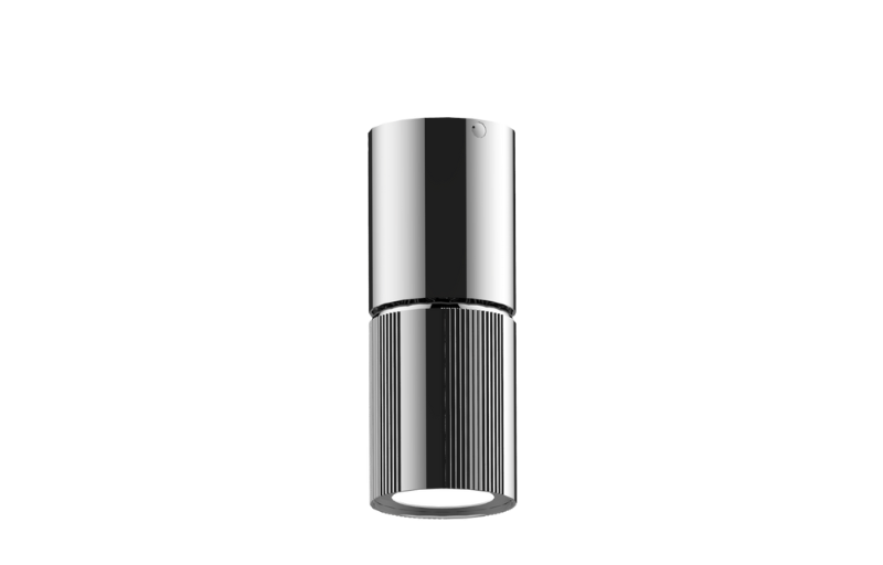Graff G-18208CCHF Riva Ceiling-Mount Contemporary Fluted Knurl LED Fixture-REMOTE - Parent