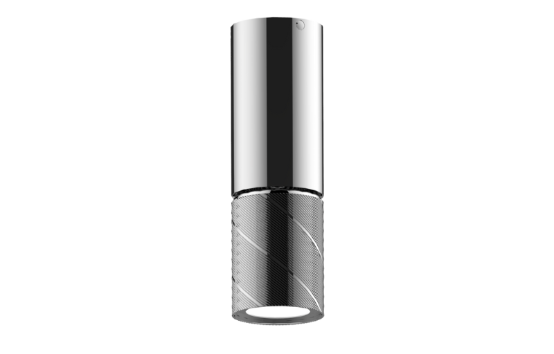Graff G-18210CCDQ Riva Ceiling-Mount Contemporary Oblique Knurl LED Fixture - Parent