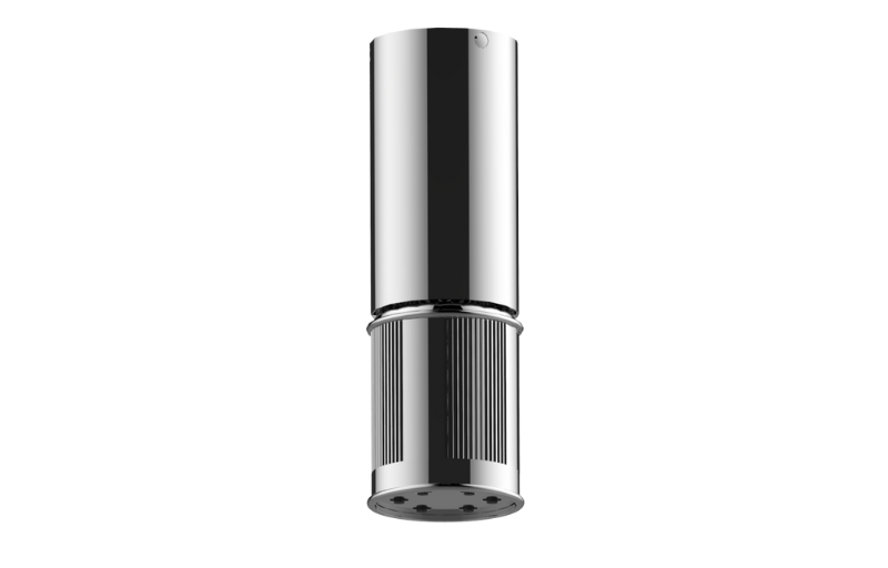 Graff G-18210CTCF Riva Ceiling-Mount Traditional Fluted Knurl 6-Jet Showerhead - Parent