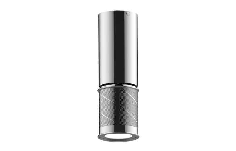 Graff G-18210CTHQ Riva Ceiling-Mount Traditional Oblique Knurl LED Fixture-REMOTE - Parent