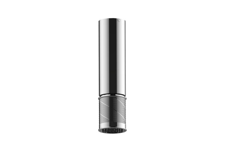 Graff G-18213CTAQ Riva Ceiling-Mount Traditional Oblique Knurl Showerhead - Parent