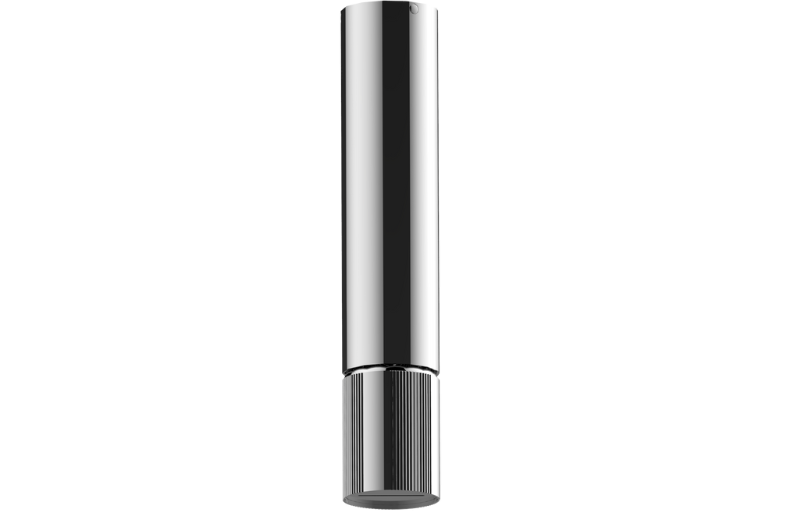Graff G-18216CCGF Riva Ceiling-Mount Contemporary Fluted Knurl Cascade Showerhead - Parent