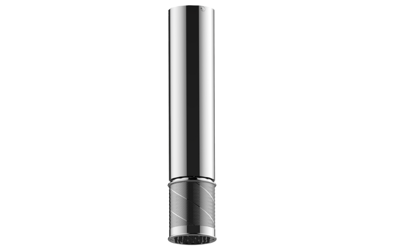 Graff G-18216CTAQ Riva Ceiling-Mount Traditional Oblique Knurl Showerhead - Parent