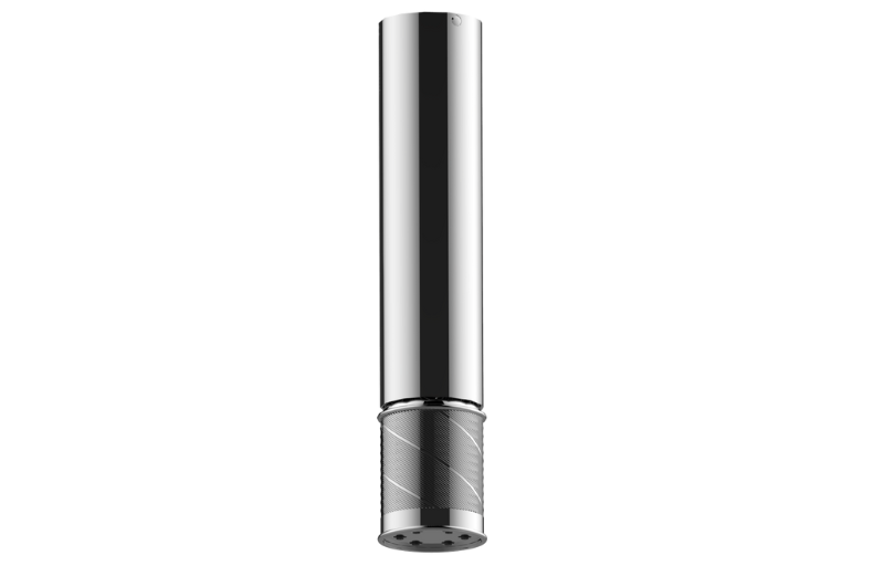 Graff G-18216CTCQ Riva Ceiling-Mount Traditional Oblique Knurl 6-Jet Showerhead - Parent