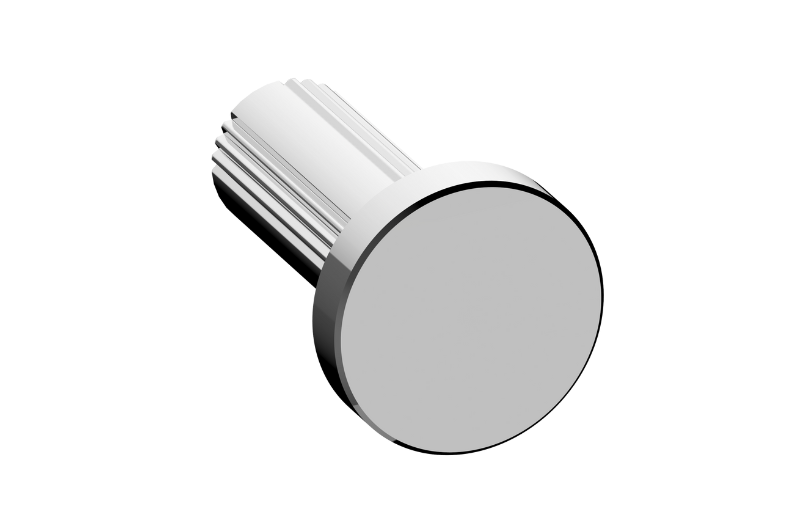 Graff G-19404CF Riva Contemporary Towel hook Fluted Knurled - Parent