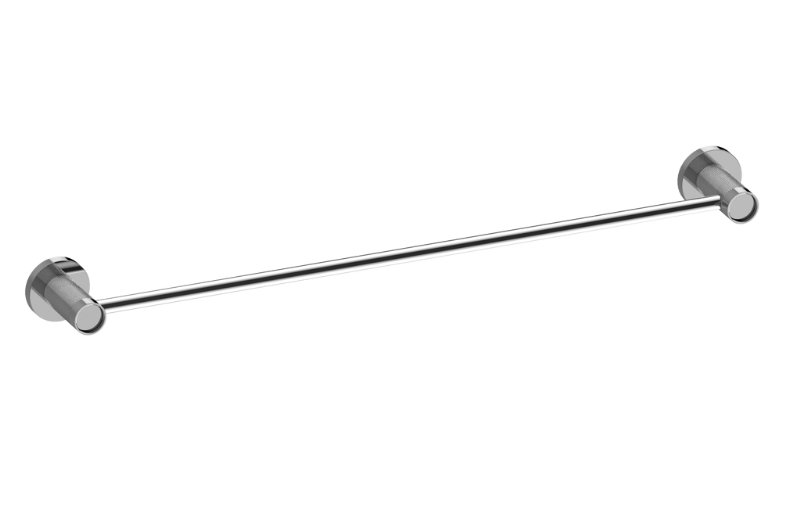 Graff G-1940CD Riva Contemporary 18" Towel Bar Diamond Knurled