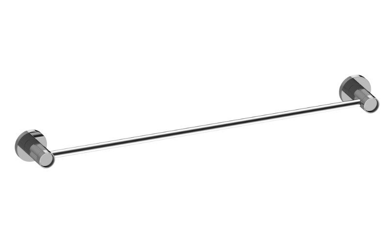 Graff G-1940CF Riva Contemporary 18" Towel Bar Fluted Knurled