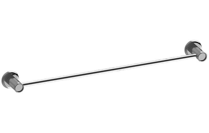 Graff G-1940TF Riva Traditional 18" Towel Bar Fluted Knurled