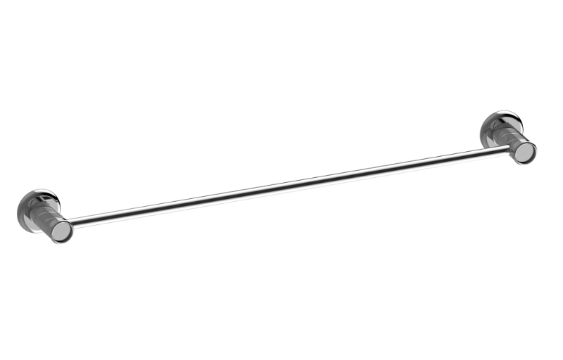 Graff G-1940TQ Riva Traditional 18" Towel Bar Oblique Knurled