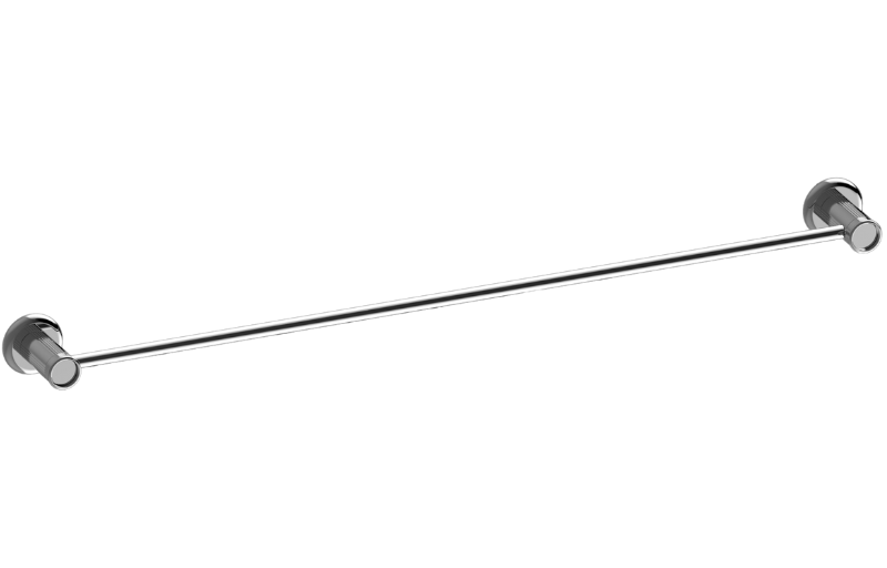 Graff G-1940TF Riva Traditional 18" Towel Bar Fluted Knurled