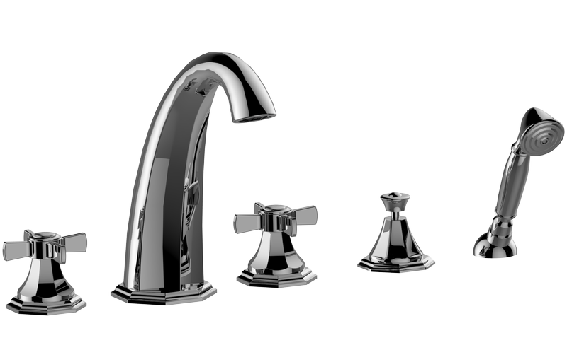 Graff G-1951-C16R Topaz Roman Tub Set - Parent