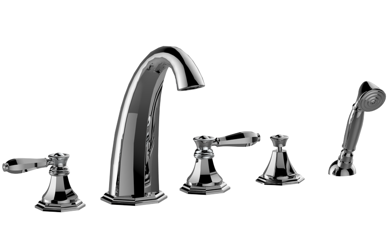 Graff G-1951-LM63B Topaz Roman Tub Set - Parent